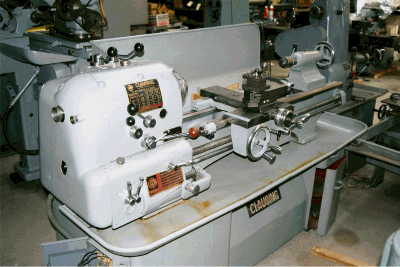 13" x 36" CLAUSING/COLCHESTER GEARED HEAD ENGINE LATHE