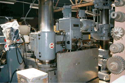 IKEDA 4' X 13" RADIAL ARM DRILL