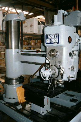 YMZ (Yamazen)/TOMIGAGA 4' X 14" RADIAL ARM DRILL